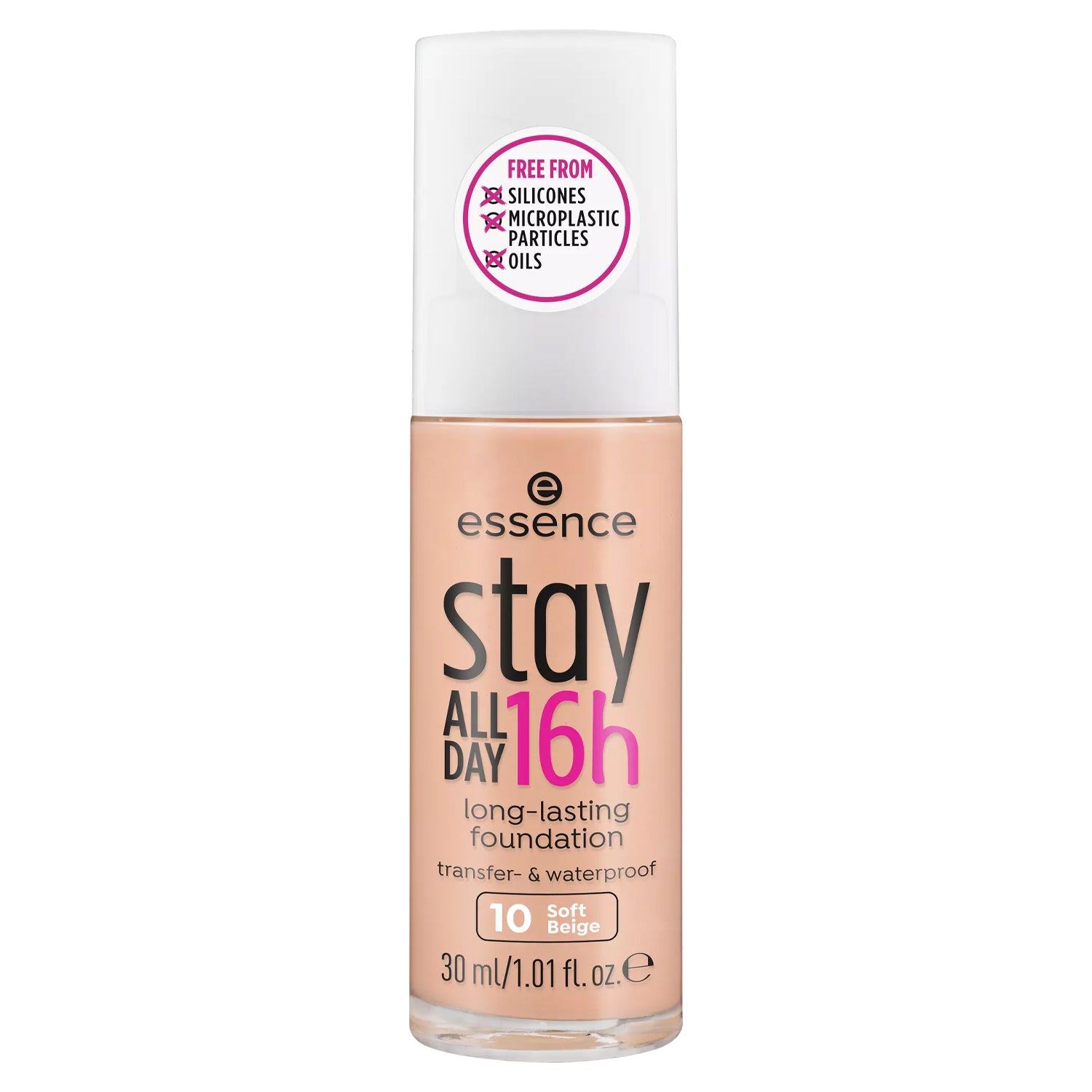 Essence Stay All Day 16H Foundation - 10 Soft Beige