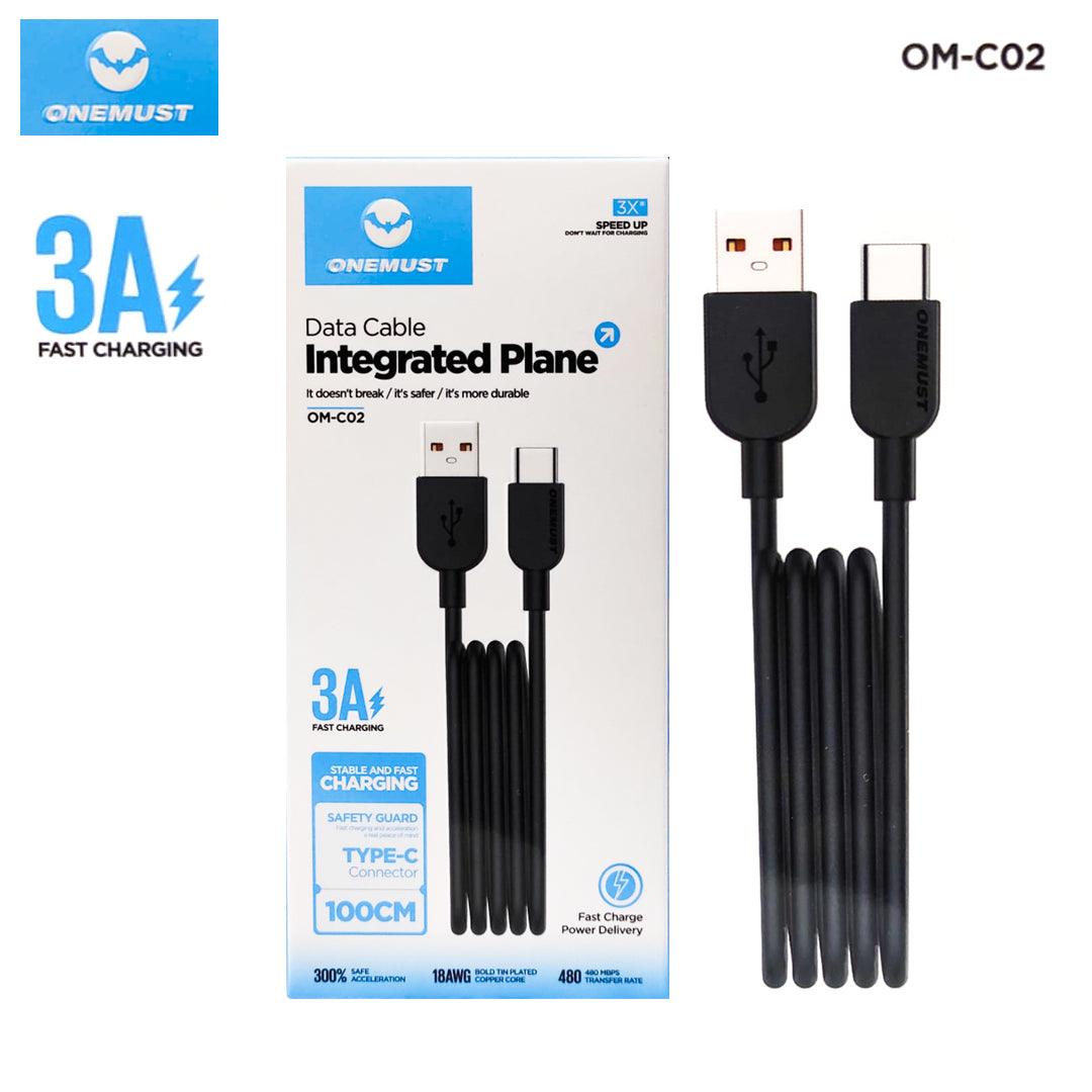 ONEMUST Stable & Fast Charging Cable USB To Type-C OM-C02