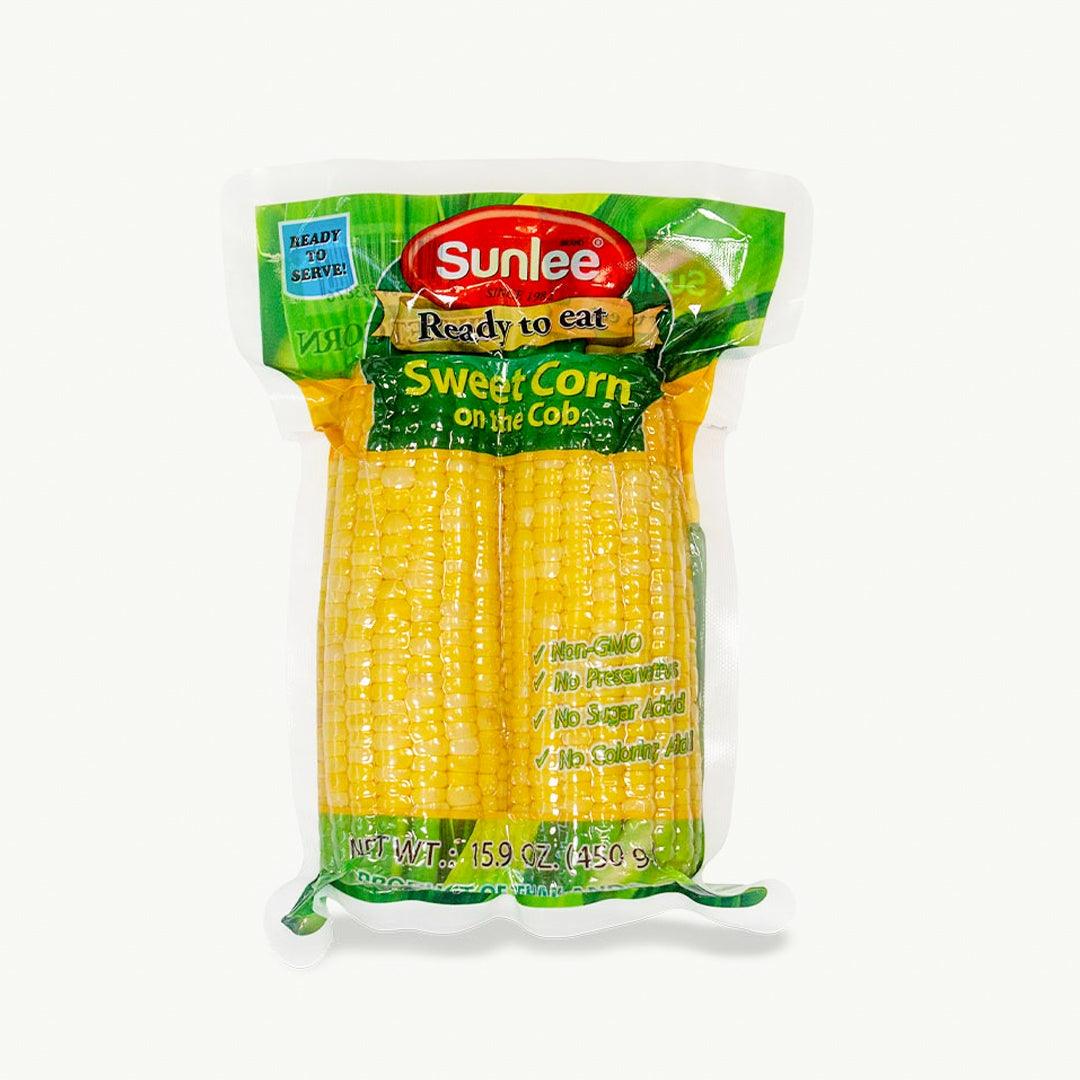 Sunlee Ready To Eat Sweet Corn Cob - 450g