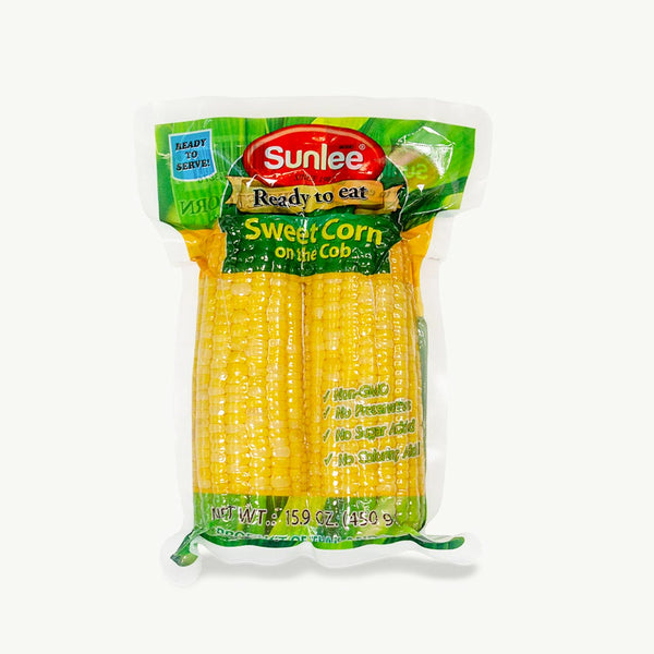 Sunlee Ready To Eat Sweet Corn Cob - 450g