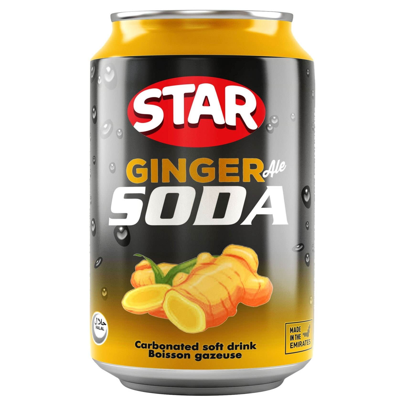 Star Ginger Soda Can - 300ml