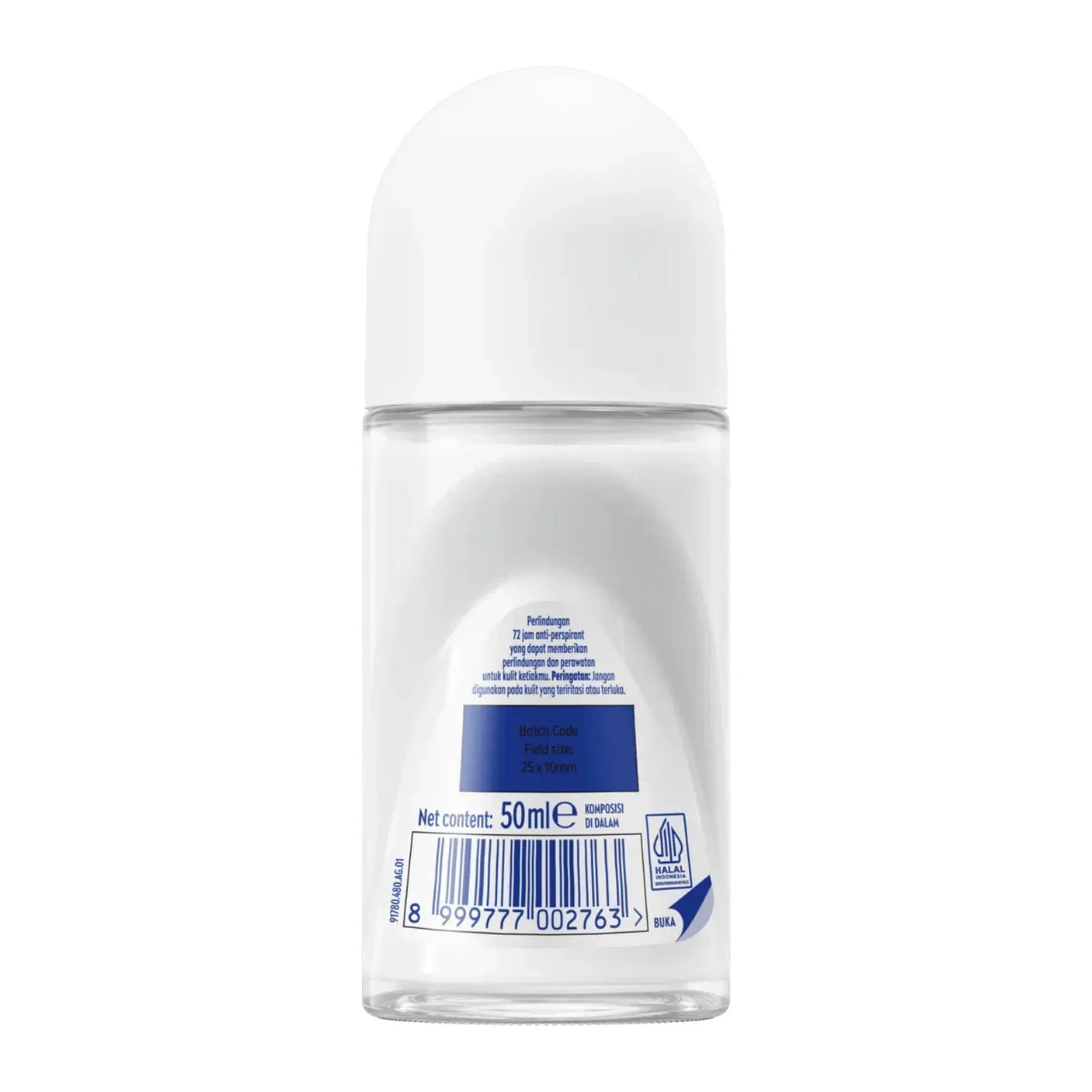 Nivea Derma Control Bright Repair 72H Deodorant Roll-On - 50ml