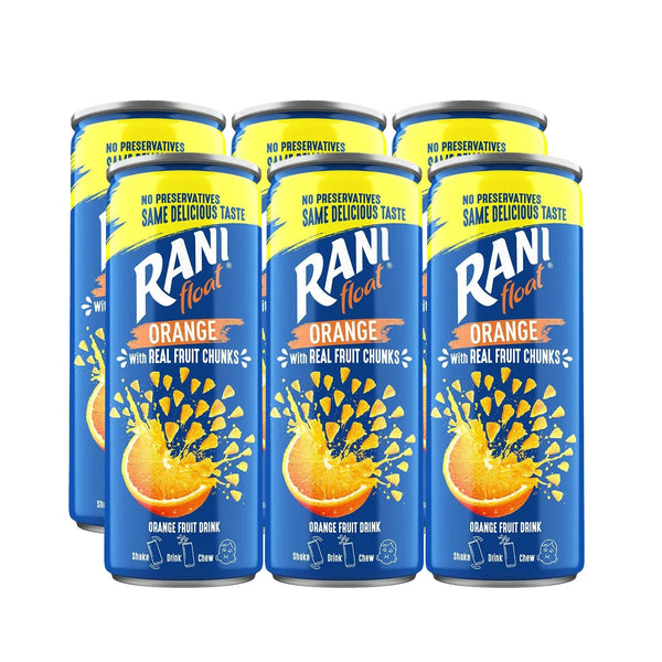 Rani Float Orange Fruit Drink - 240ml × 6 Pcs (Offer)