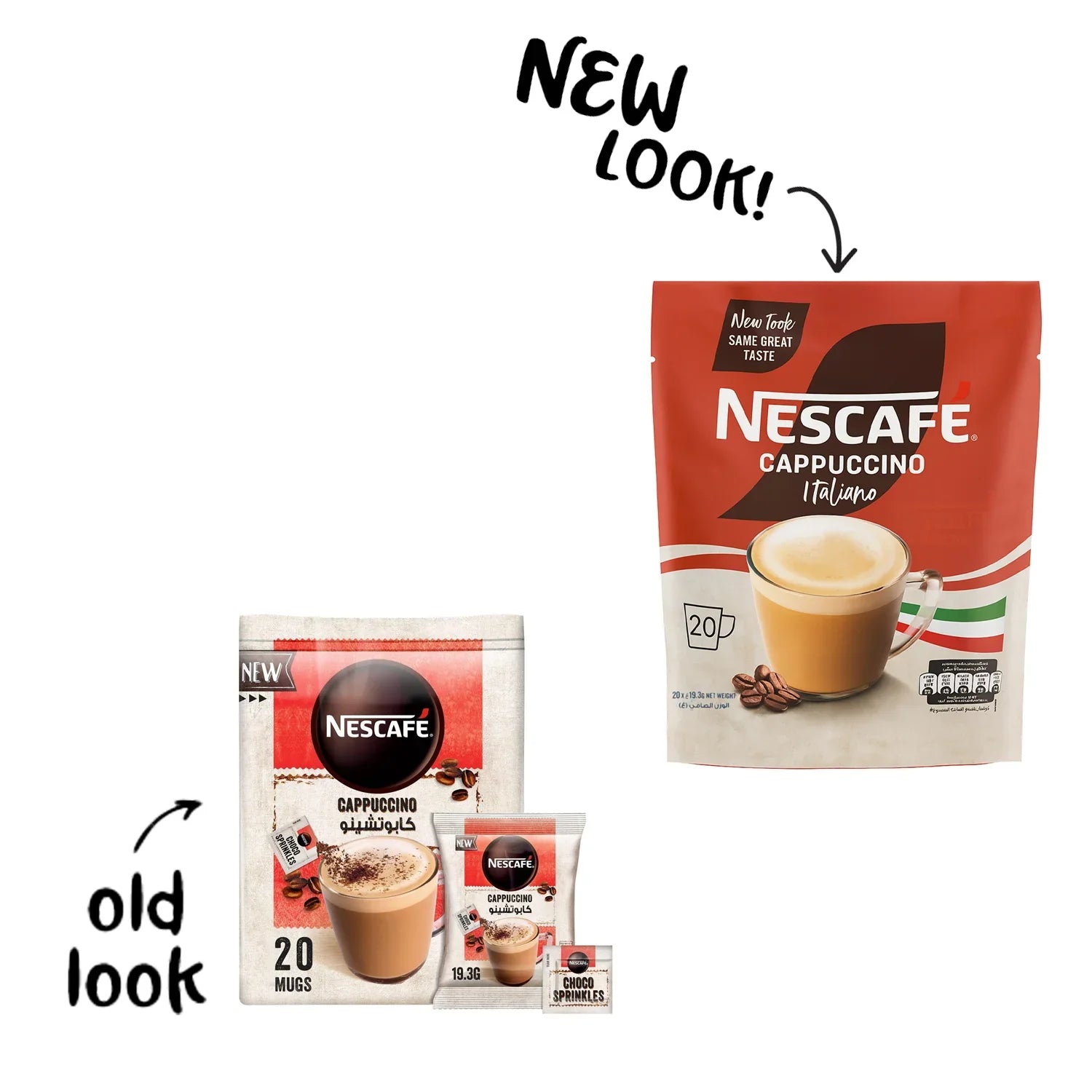 Nescafe Cappuccino Italiano - 20 X 19.3g