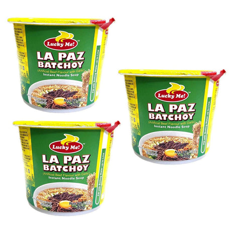 Lucky Me La Paz  Batchoy Cup Noodles 40g (2+1) Offer
