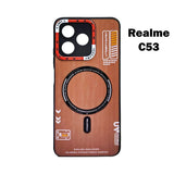حافظة Realme C53 Root Text ذات جودة عالية من الأزياء عالية الجودة