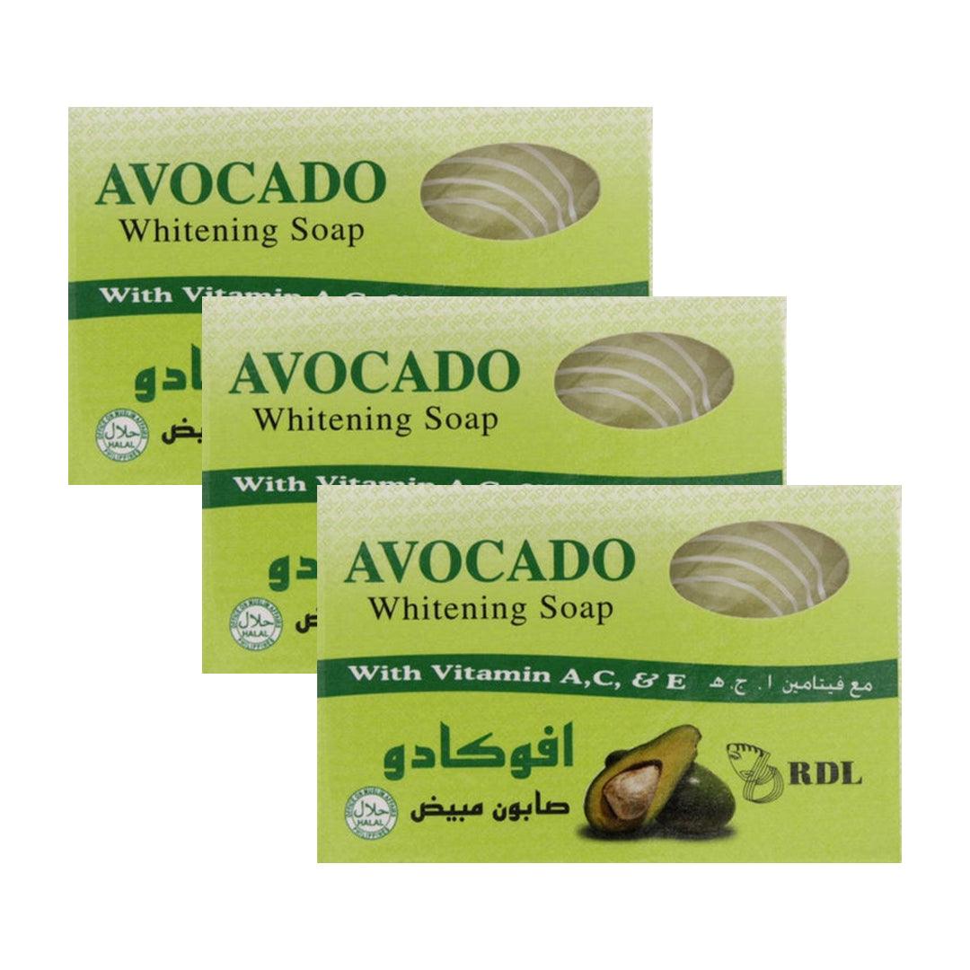 RDL Avocado Brightening Soap - 135g x 3 Pcs (Offer)