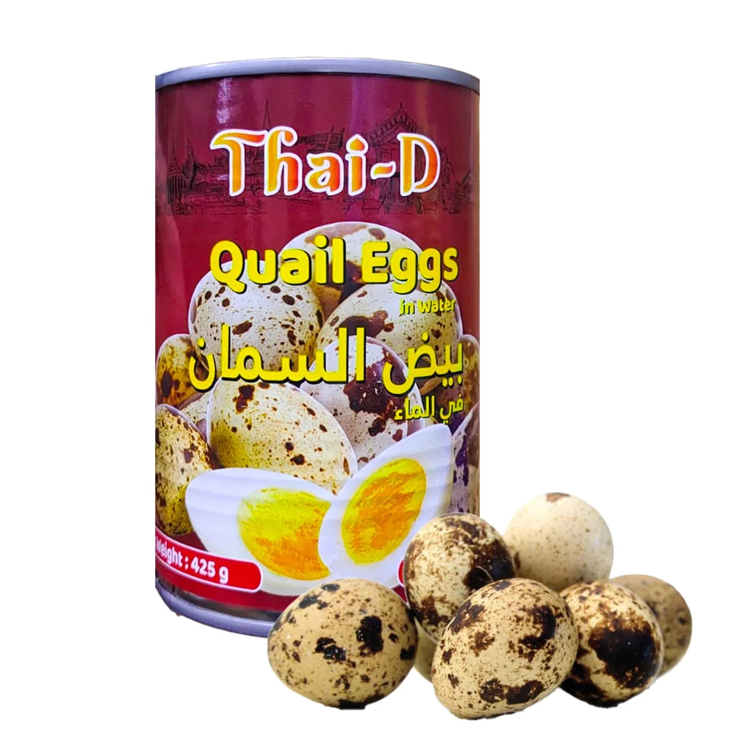 Thai-D Quail Eggs - 425g