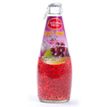 California Fresh Basil Seed Drink With Red Grape Flavor - 290ml