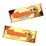 Hansel Chocolate + Mocha Sandwich Cream Biscuits 10x31g (2 Pack) Offer
