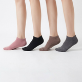 Solid Color Low Cut Ankle Socks 3 Pairs Set - K46