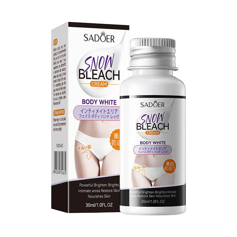 Sadoer Snow Bleach Body Brightening Cream - 30ml