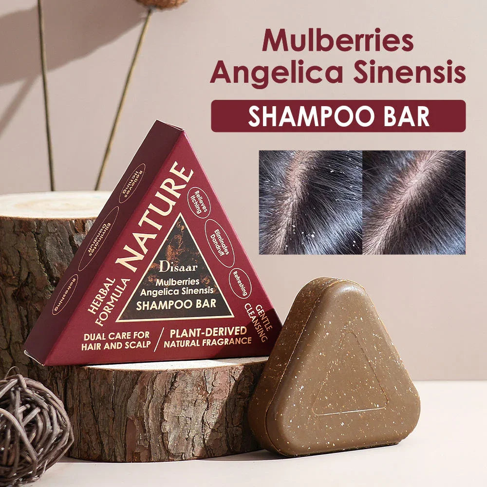 Disaar Mulberries & Angelica Sinensis Shampoo Bar - 120g