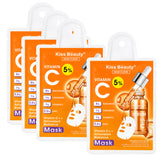 Kiss Beauty Vitamin C+ Antioxidant Radiance Face Mask - 30ml (3+1) Offer