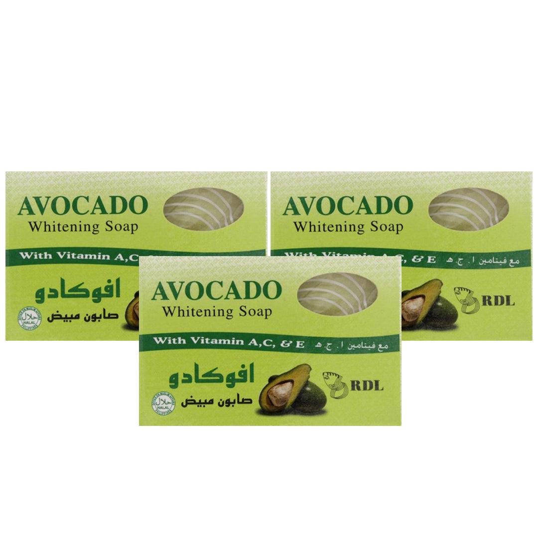 RDL Avocado Brightening Soap - 135g x 3 Pcs (Offer)