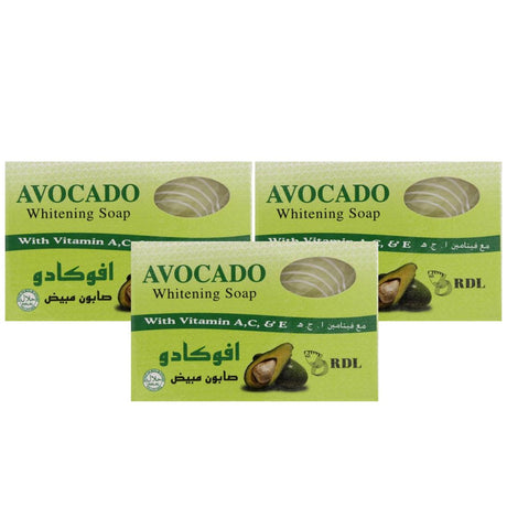 RDL Avocado Brightening Soap - 135g x 3 Pcs (Offer)