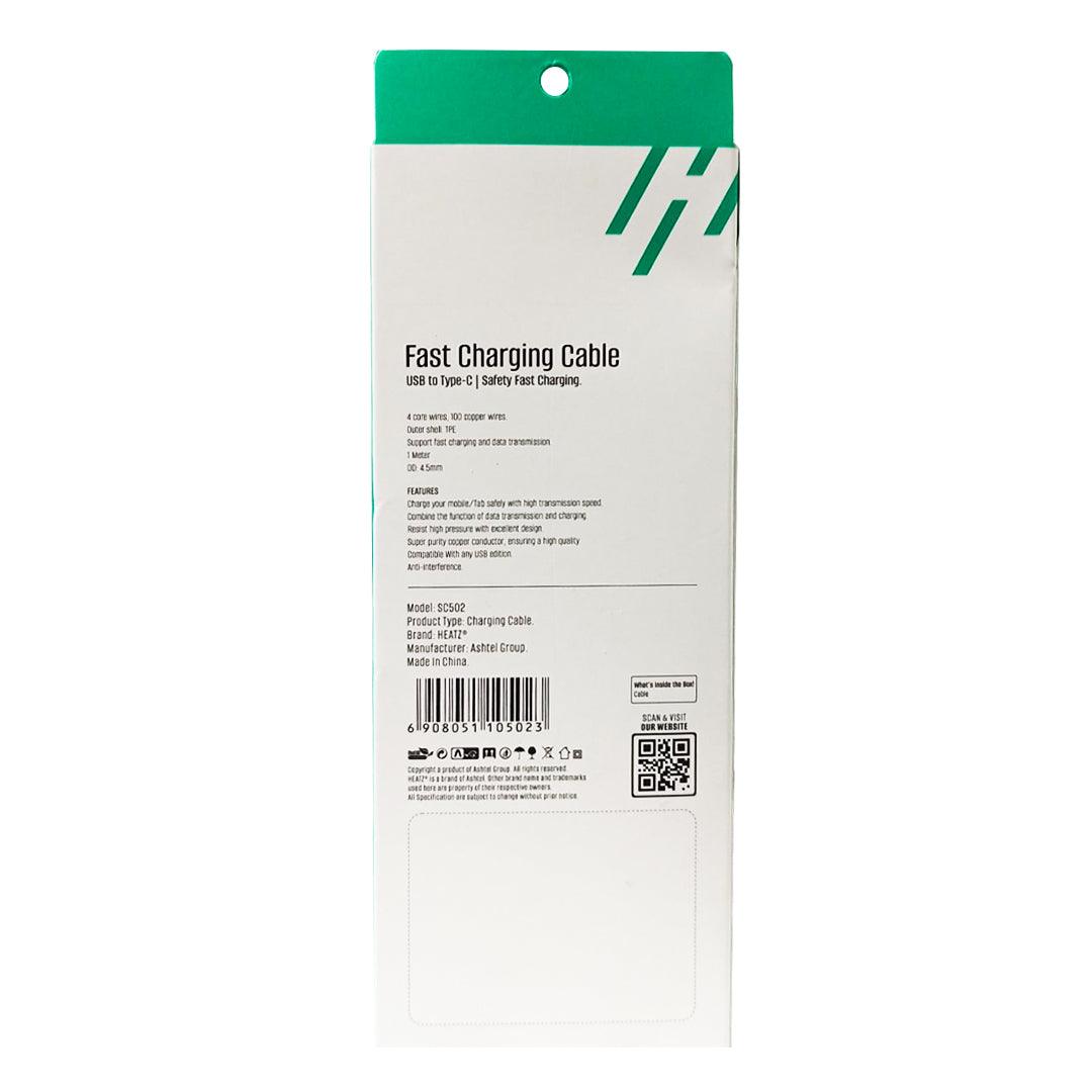 HEATZ Fast Charging Cable USB To Type-C SC502