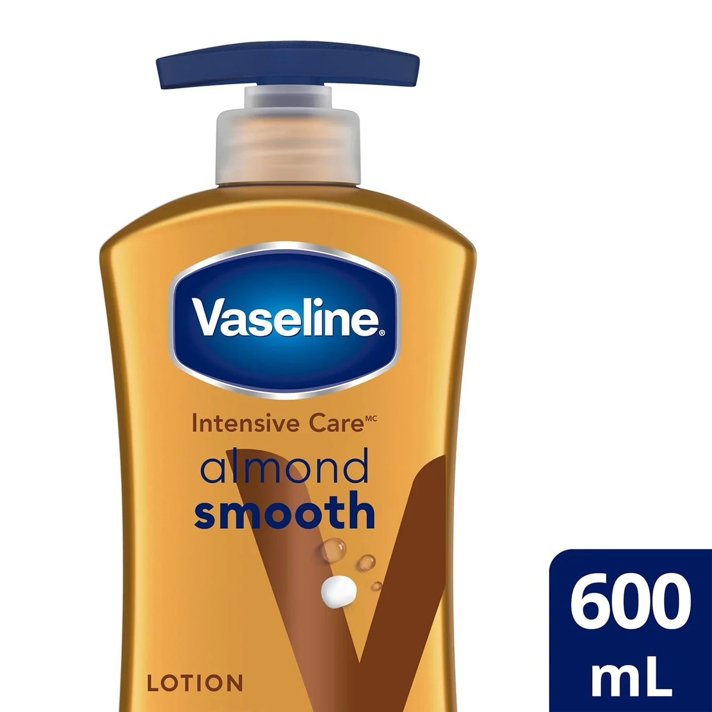 Vaseline Intensive Care Almond Smooth Lotion - 600ml