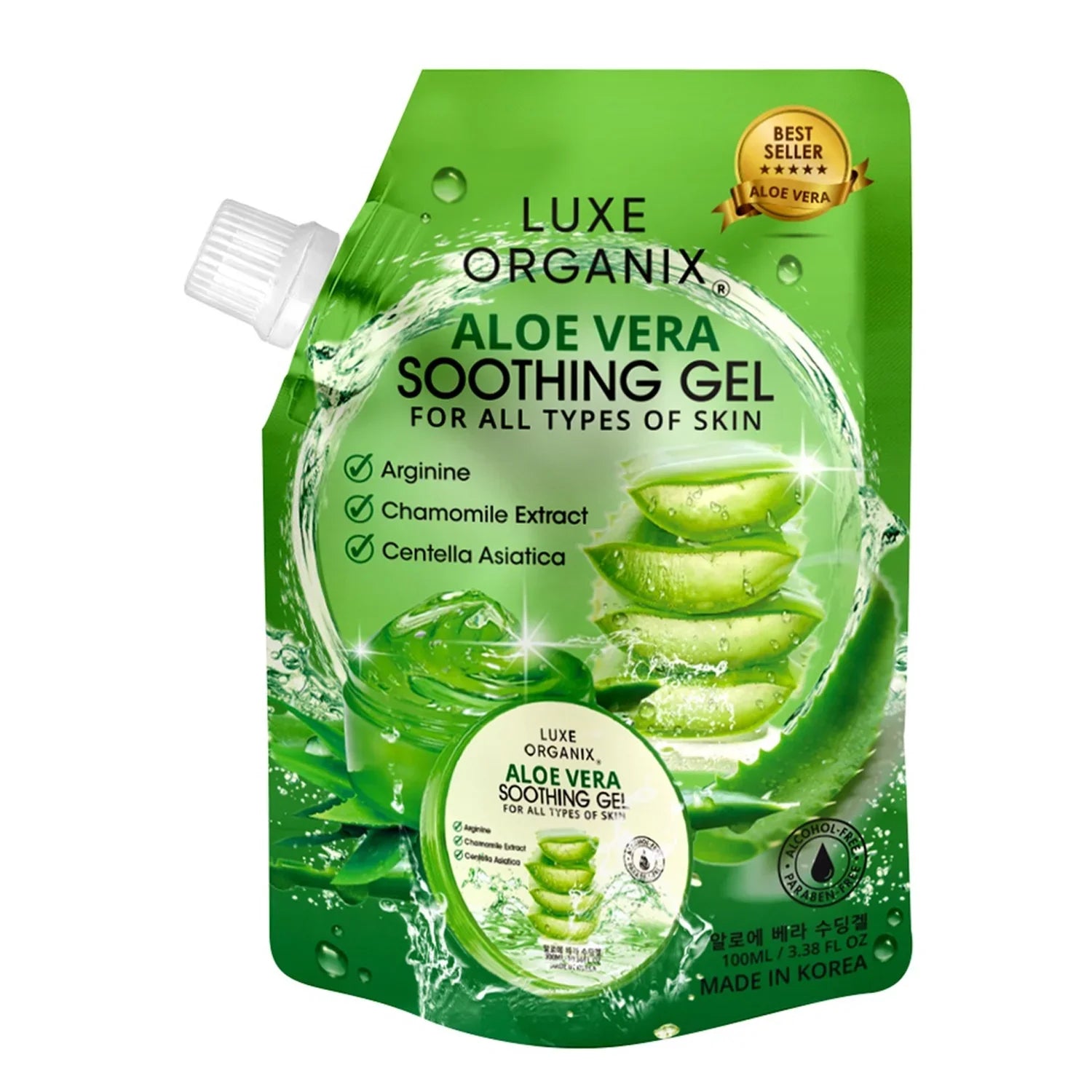 Luxe Organix Aloe Vera Soothing Gel - 100ml