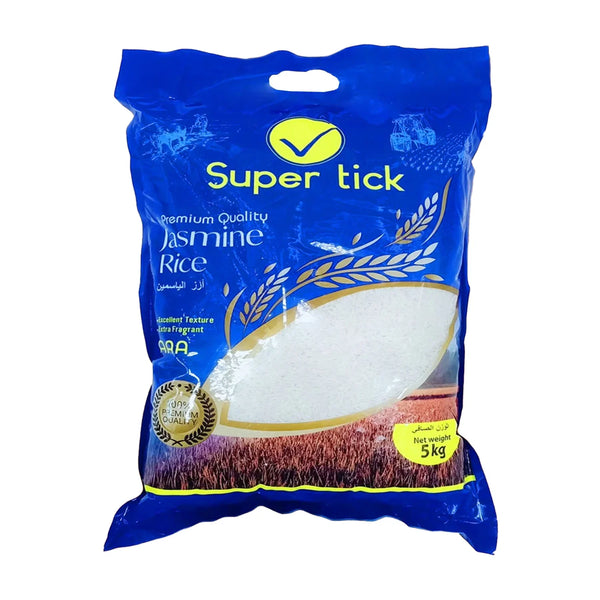 Super Tick Premium Quality Jasmine Rice - 5Kg