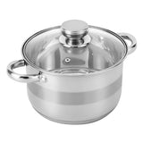 Haus Roland Stainless Steel Cookware 6 Pcs Set HR131-2