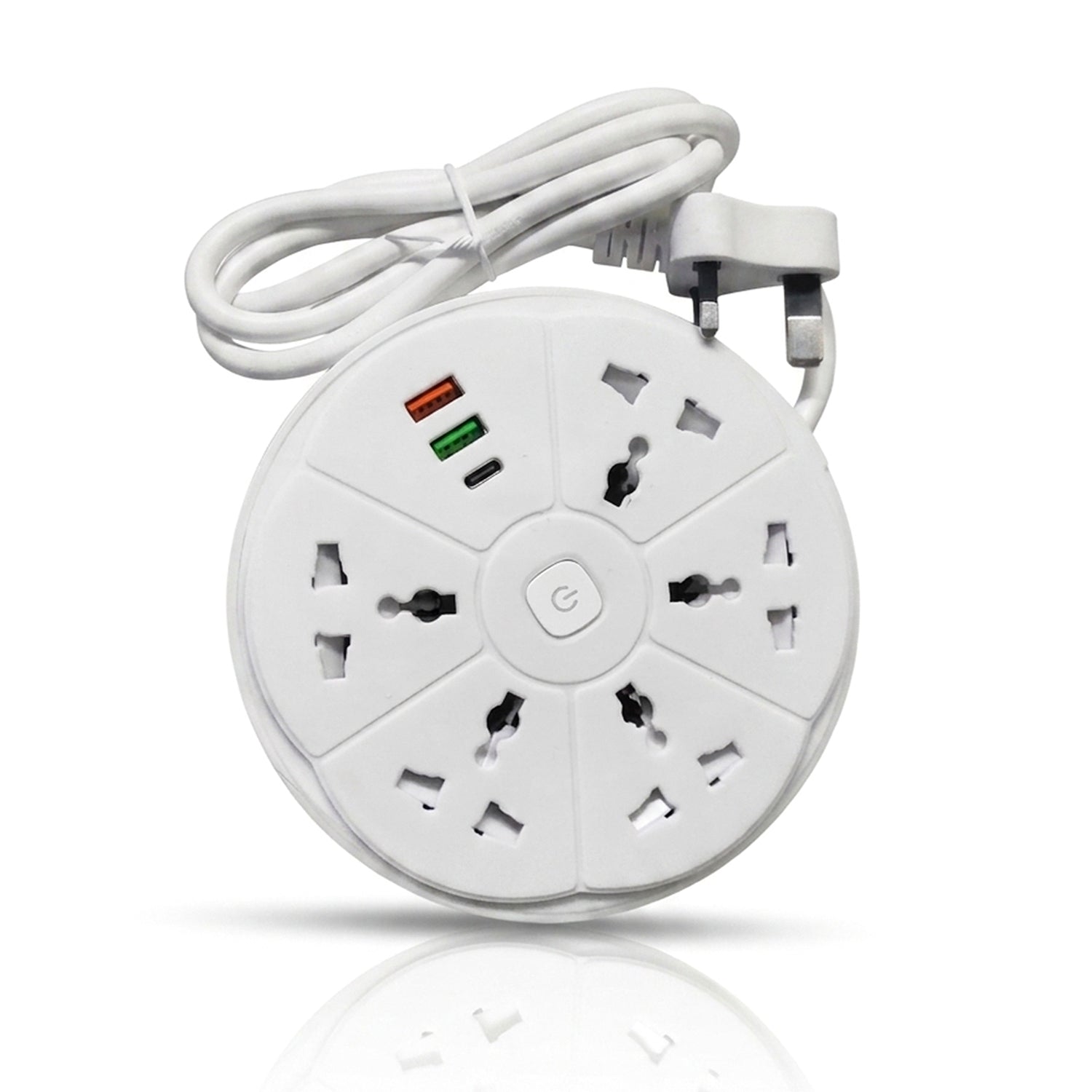 Standard 8 In 1 Power Extension - 2M