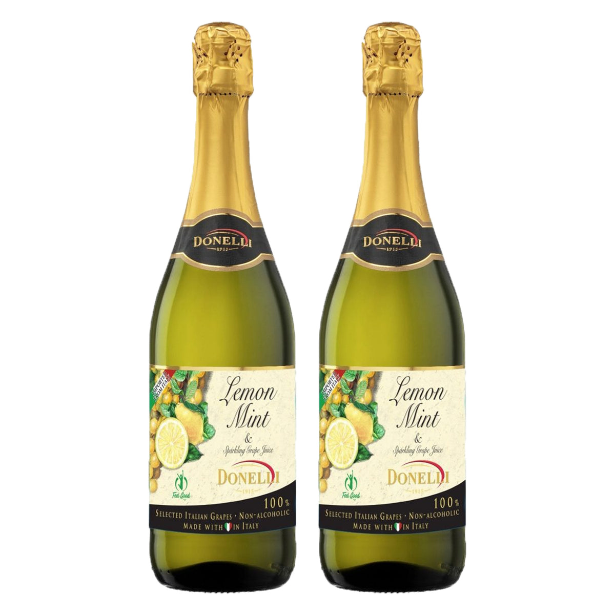 Donelli Grape Juice Lemon Mint - 750ml (1+1) Offer