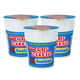 Nissin Seafood Cup Noodles - 60g × 3 Pcs (Offer)