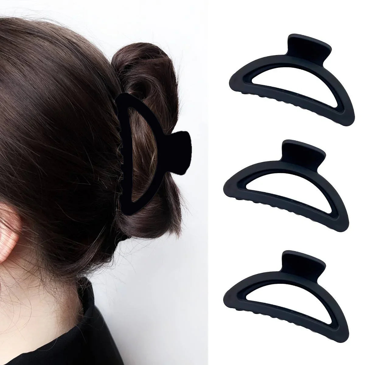 Unique Design Hair Claw Clips - 12 Pcs (KT-87A)