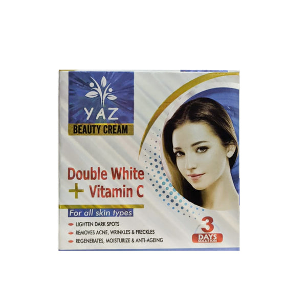 Yaz Beauty Double White + Vitamin C Cream - 30g