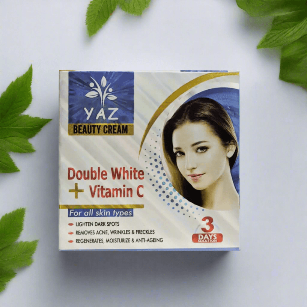 Yaz Beauty Double White + Vitamin C Cream - 30g