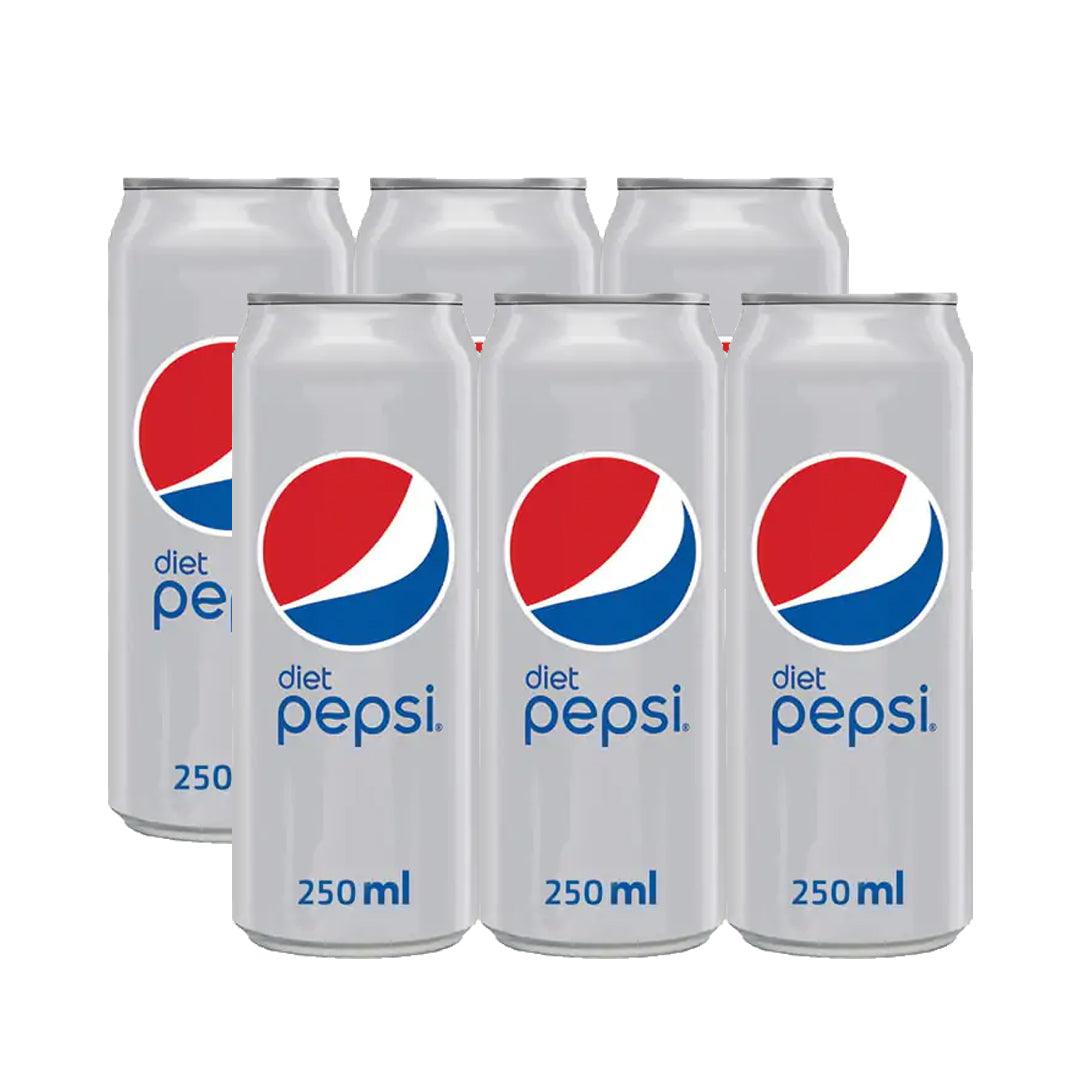 Diet Pepsi Can 250ml (5+1) Offer