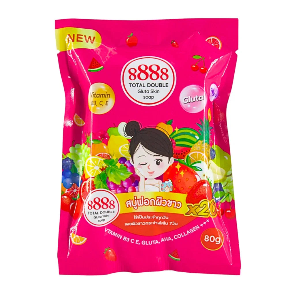 8888 Total Double Gluta Skin Soap