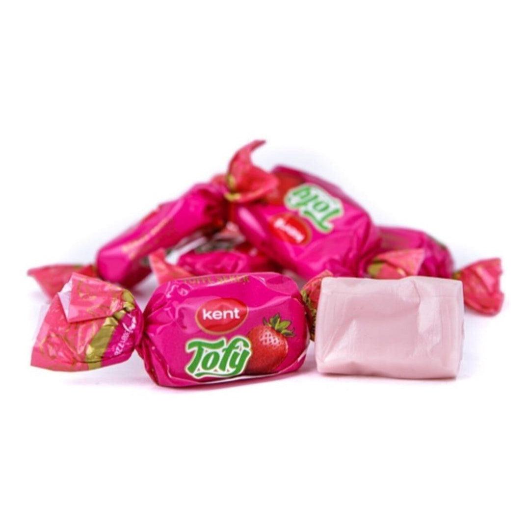 Kent Tofy Strawberry Candy - 1 Kg