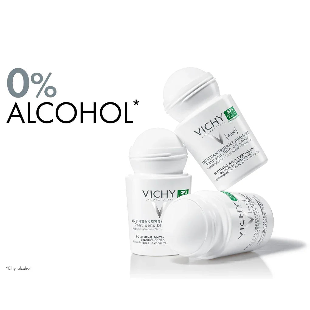 Vichy Laboratories Soothing 48H Deodorant Roll On - 50ml