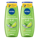 Nivea Fresh Shower Lemongrass & Oil - 250ml (1+1) Offer