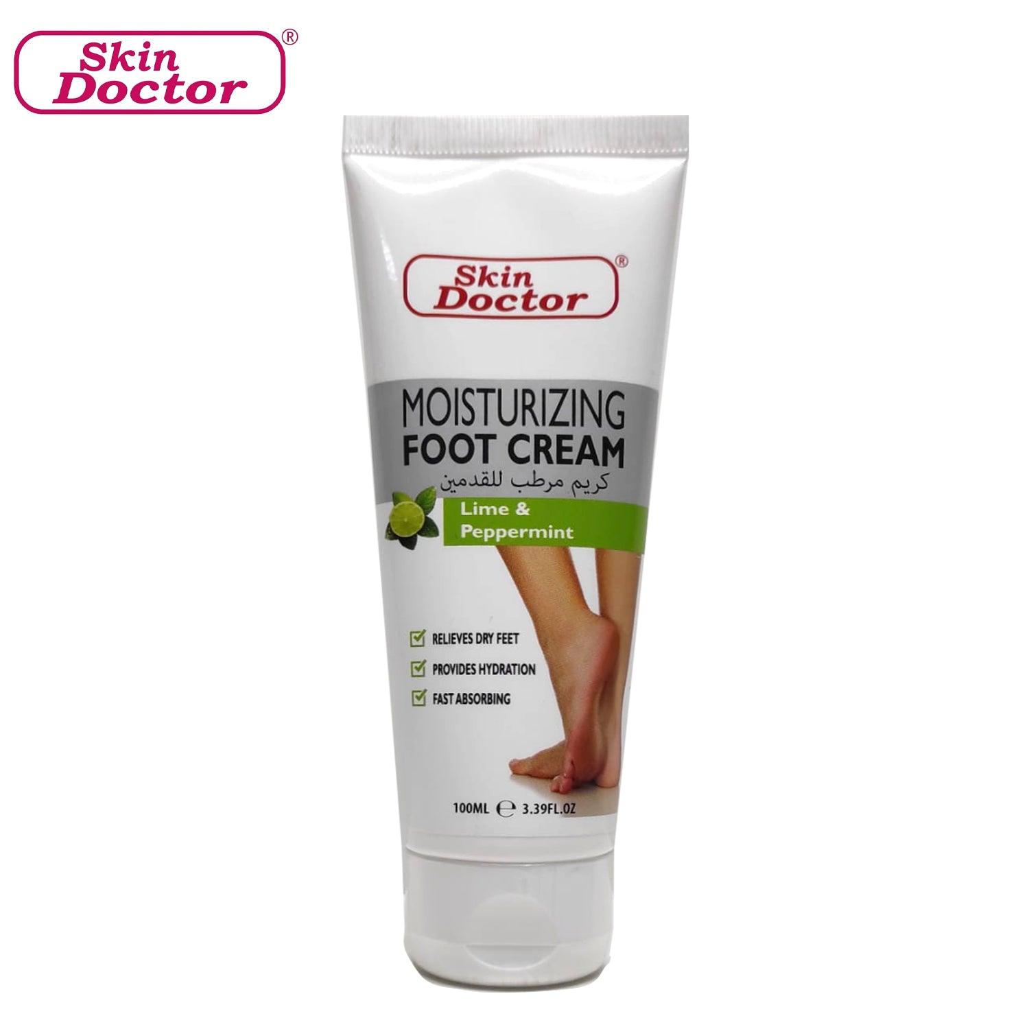 Skin Doctor Moisturizing Foot Cream Lime & Peppermint - 100ml