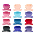 Unique Design Hair Claw Clips - 12 Pcs (C128)