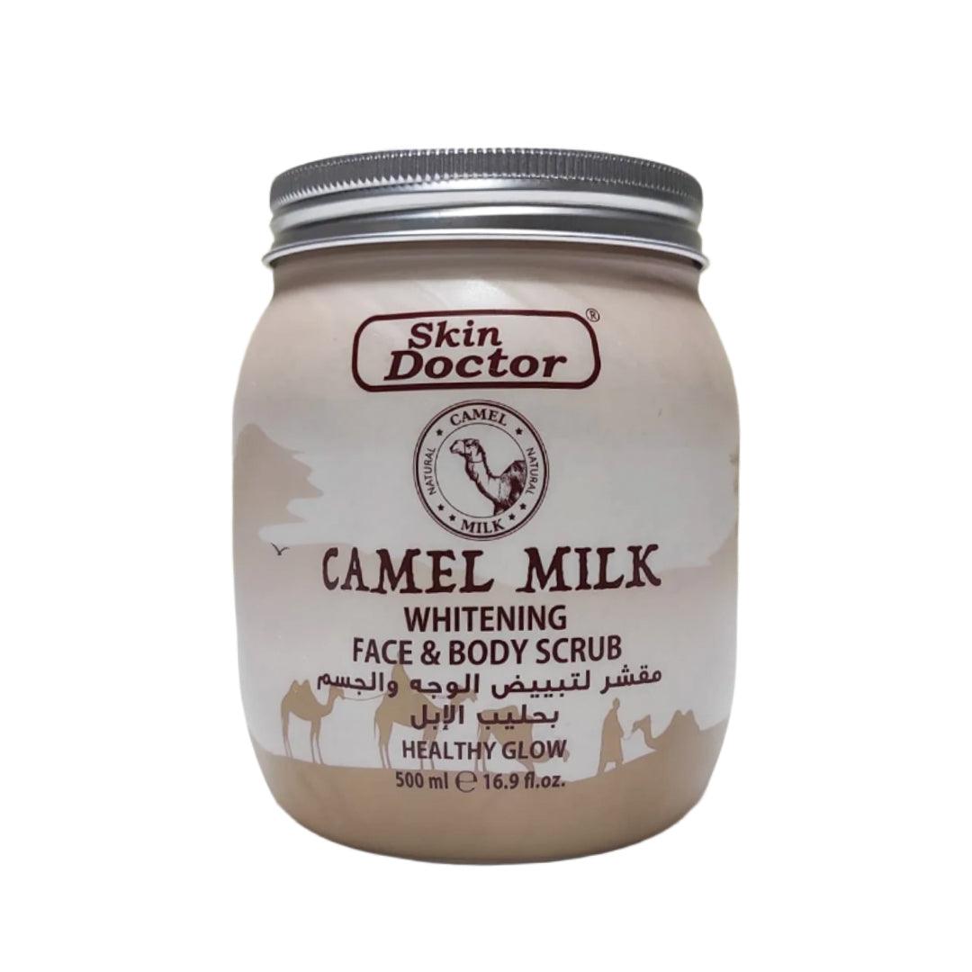 Skin Doctor Camel Milk Brightening Face & Body Scrub - 500ml