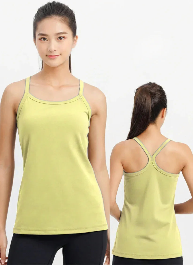 Women's Camisole Sports & Gym Fitness Top - 2641#