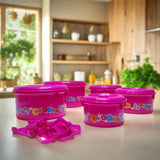 Multi Purpose Kitchen Storage Container - 5 Pcs