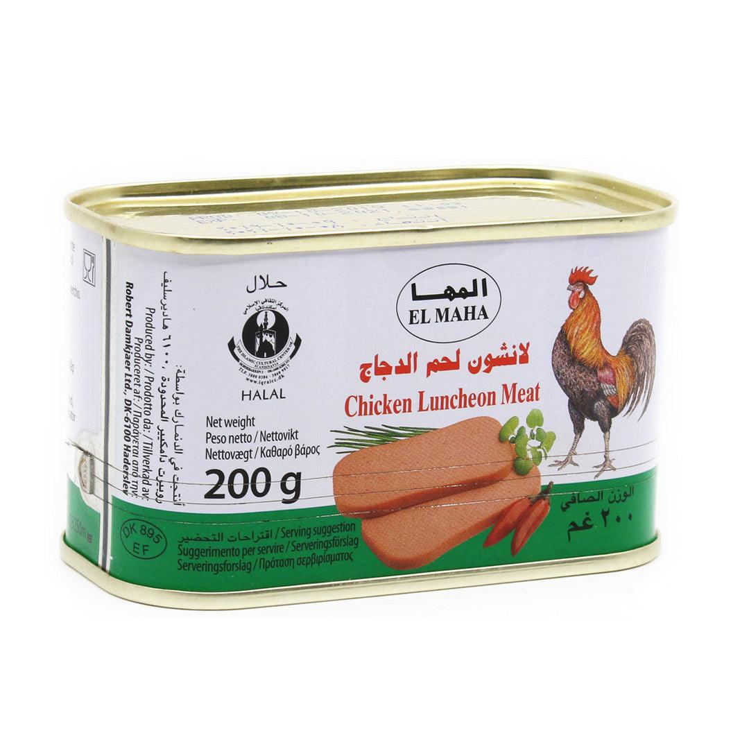 El maha Chicken Luncheon Meat 200g