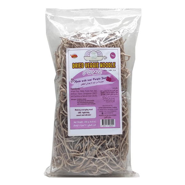 Fiesta Pinoy Dried Veggie Noodle Purple Yam - 250g