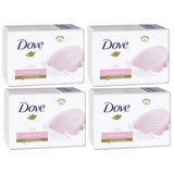 Dove Pink Soft & Smooth Skin Soap Bar 4 x 125g