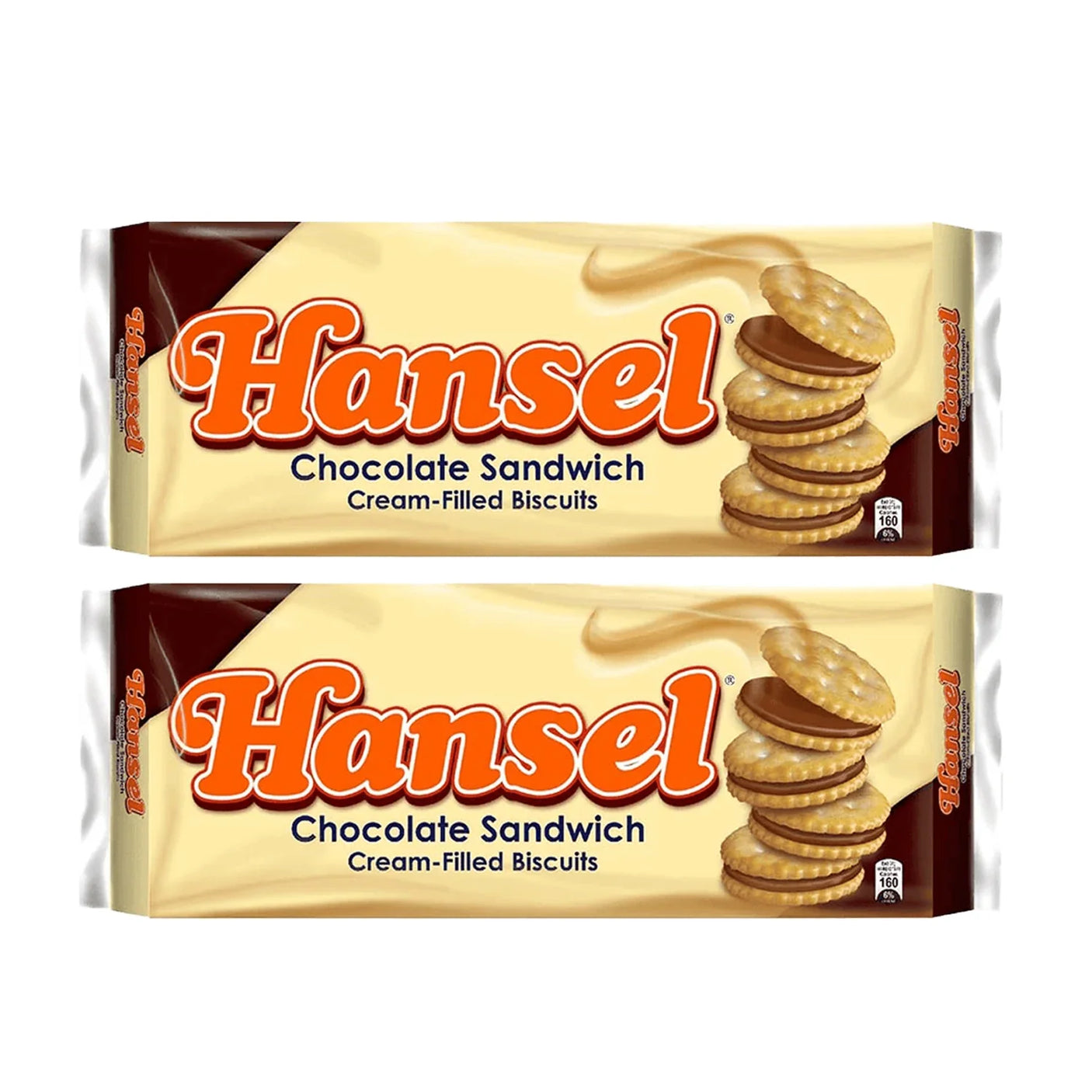Hansel Chocolate Sandwich Cream Biscuits 10x31g (2 Pcs) Offer