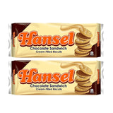 Hansel Chocolate Sandwich Cream Biscuits 10x31g (2 Pcs) Offer