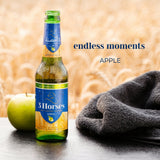 Three Horses First Class Malt Beverage Apple - 330ml
