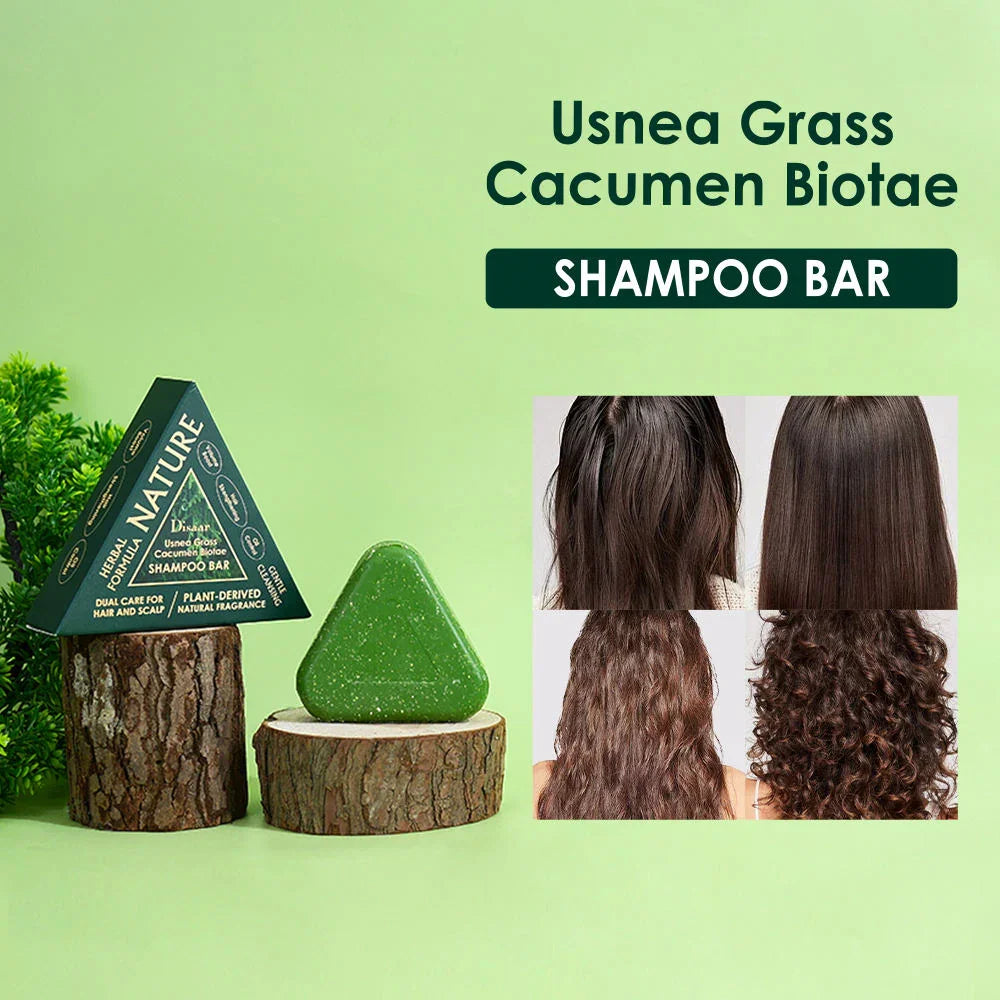 Disaar Usnea Grass & Cacumen Biotae Shampoo Bar - 120g