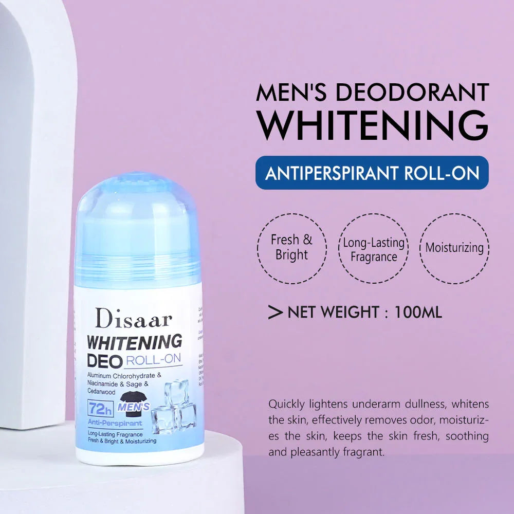 Disaar Men's 72H Deodorant Roll-On - 100ml