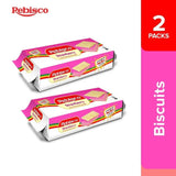 Rebisco Strawberry Filled Cracker Sandwich - 10 x 32g (2Pcs Promo Pack)